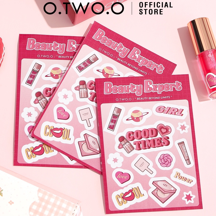 

Stok terbaru OTWOO DIY Beauty Makeup Stickers Kosmetik Stiker 1PCS
