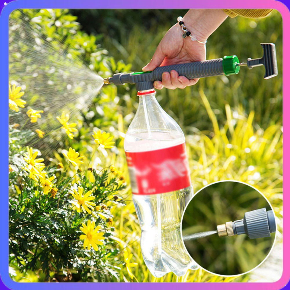 Kepala Semprotan Tanaman Misty Sprayer Pompa Aqua dan sprite Semprotan Botol Minuman