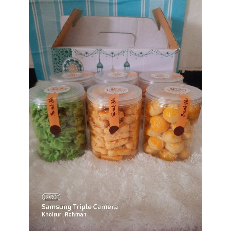 

PAKET HEMAT 6 toples 500 ml ( FREE KARDUS)