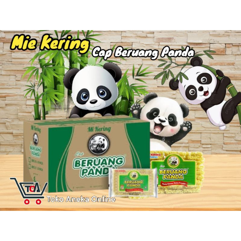 

Mie keriting cap Beruang Panda