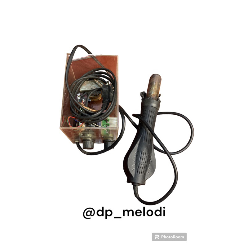 Blower uap atau Solder Uap rakitan