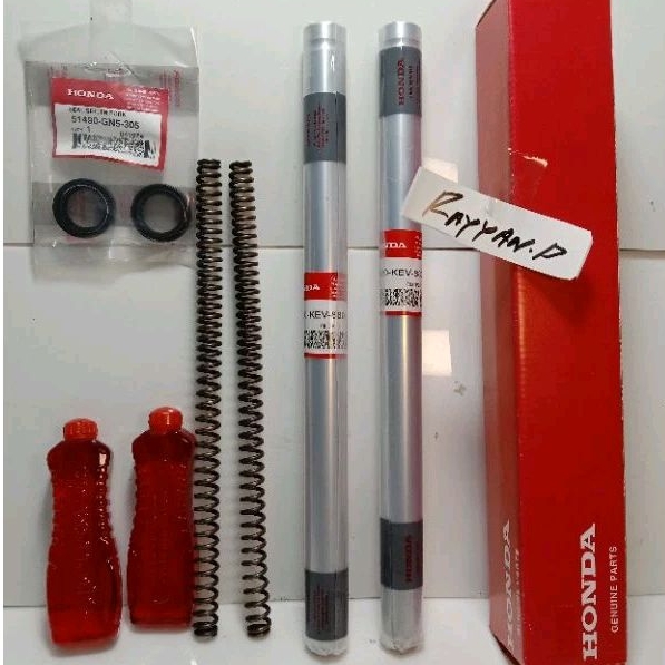 as shock depan Supra fit Supra x lama Supra fit new per+sil+sok+oli