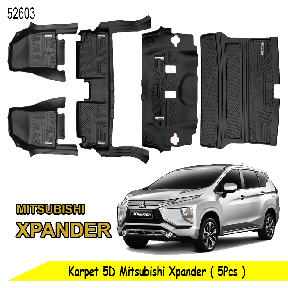 Alas Kaki Mobil 5D Mitsubishi Xpander 5D Karpet Car Mat
