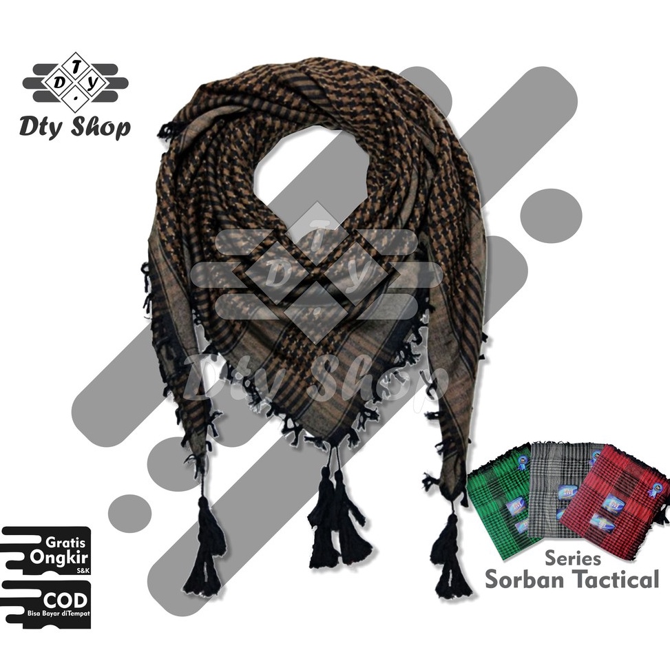 Lagi Bagus Sorban Tactical Kualitas Premium Tebal Sorban Haji Terlaris