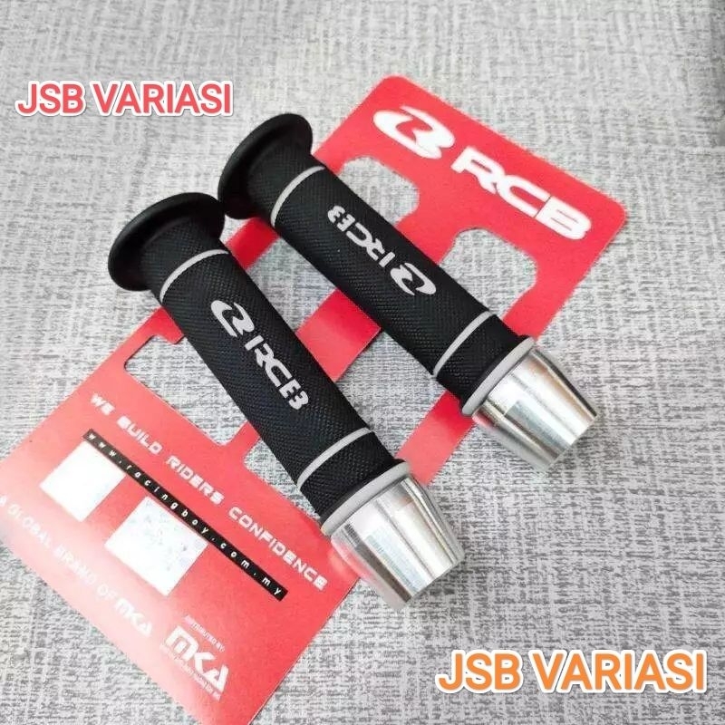 ( JSB VARIASI ) Handgrip Grip Sarung Gas HG55 Asli Original + Plus Jalu Stang Model Pcx Semua Motor 