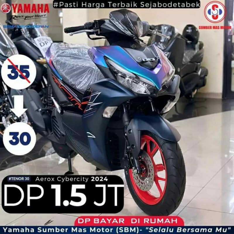 Kredit Yamaha Aerox 155 Cybercity