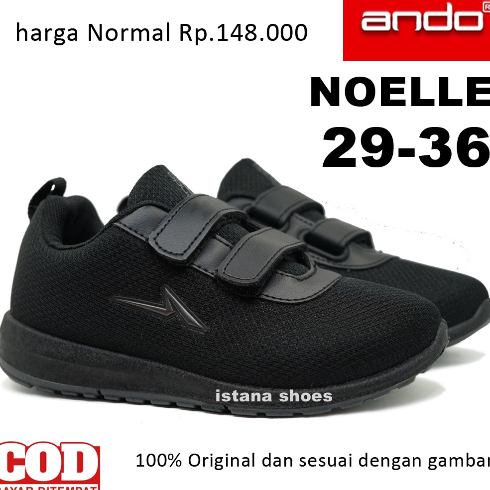 Memang Keren Sepatu Sekolah Anak Hitam PAUD TK SD SMP Perempuan Laki Laki Cowok Cewek Ringan Origina