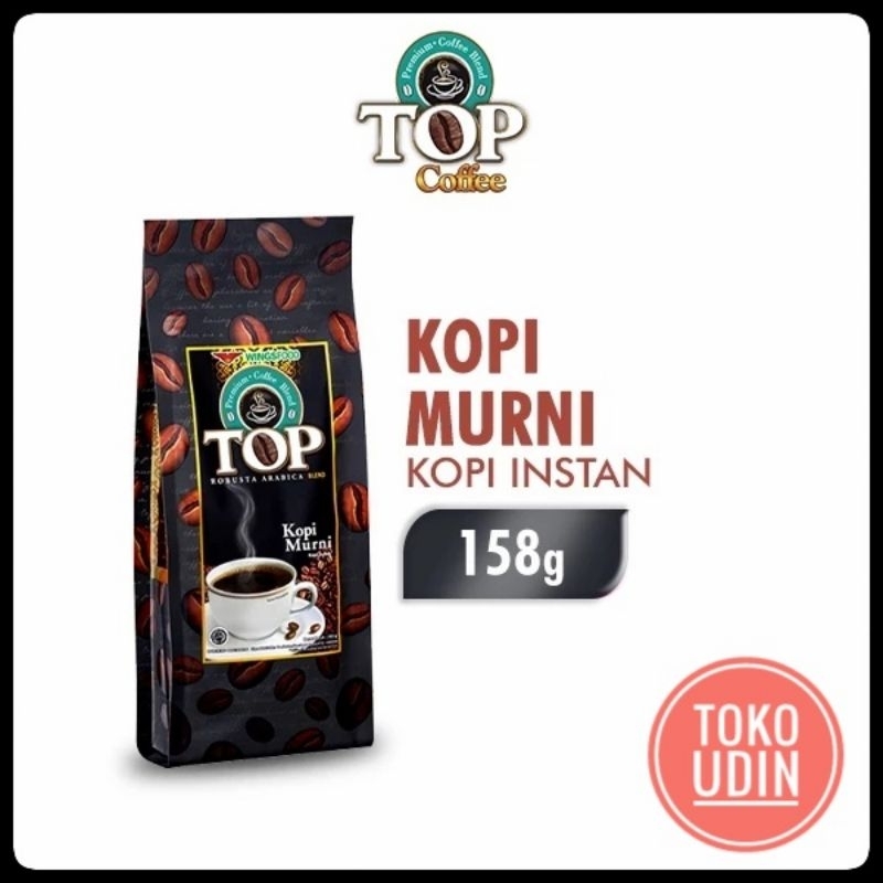 

TOP Kopi Murini / Kopi Murni Tanpa Gula / Kopi Pak 158grm