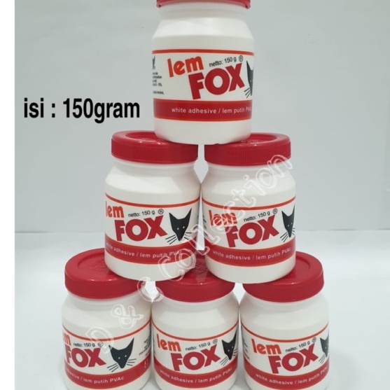 

Ready Stok LEM FOX PUTIH PVAC 15 GRAM LEM KAYU PUTIH