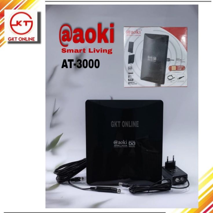 Antena Tv Digital Aoki AT 3 Antena Indoor Outdoor