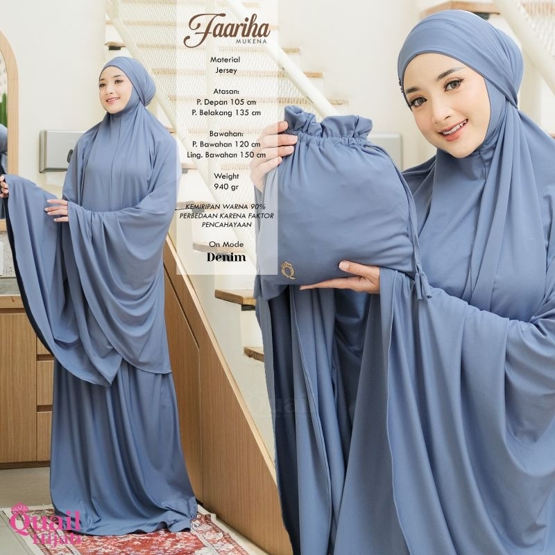 FAARIHA MUKENA QUAIL FARIHA MUKENA QUAIL