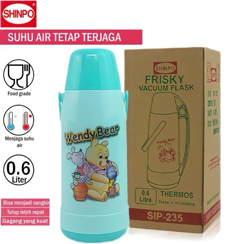 Shinpo Termos Air Panas  600Ml-700ml Thermos frisky/termos harmoni/termos kecil