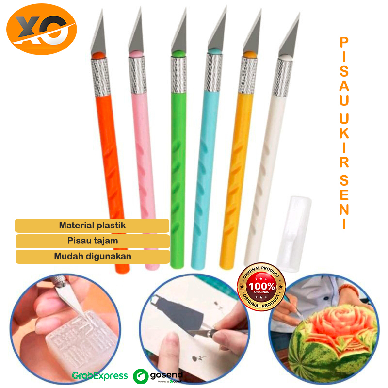 

Pisau Ukir Kerajinan Tangan Pisau Ukir Seni Serbaguna Cutter Craft Pen