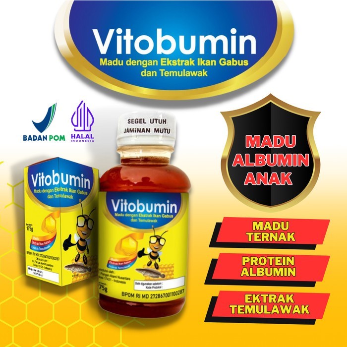 Vitabumin Madu Albumin Ikan Gabus / Madu Anak Vitabumin