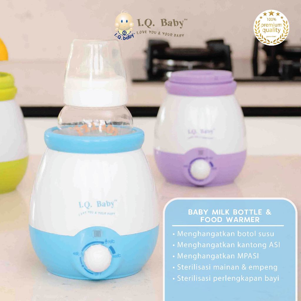 I.Q. BABY Baby Bottle & Food Warmer & Sterilizer | Bottle Warmer Portable | Milk Warmer Portable | P