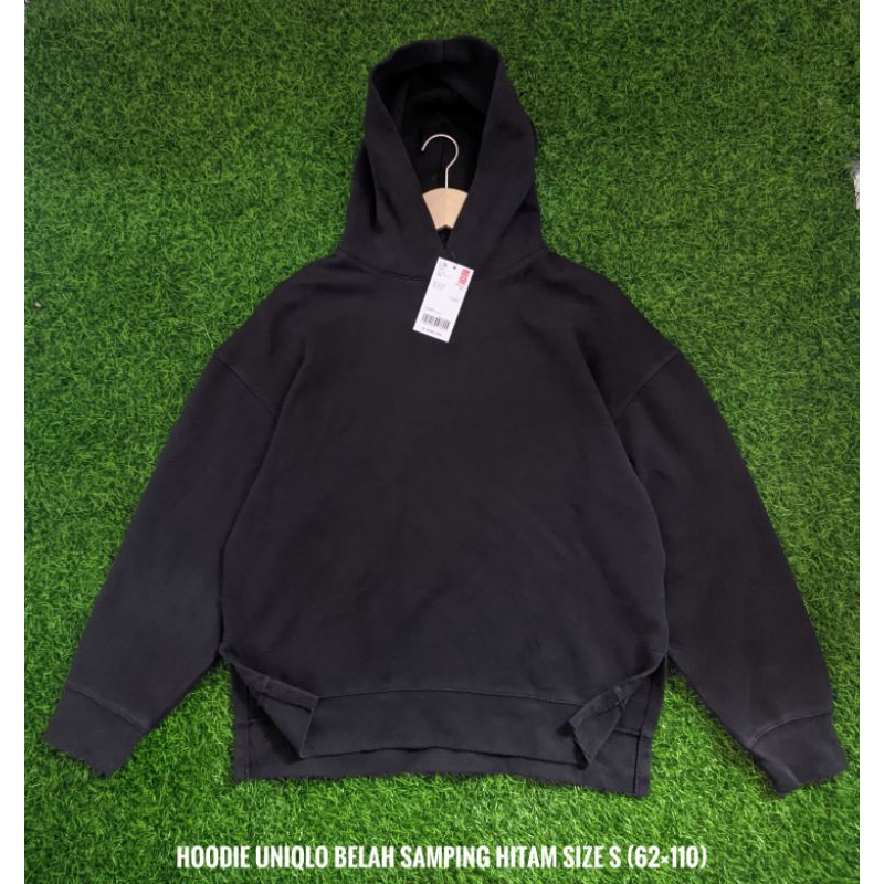 hoodie uniqlo belah samping