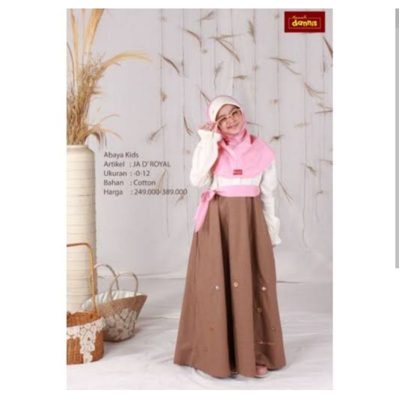abaya anak royal dannis