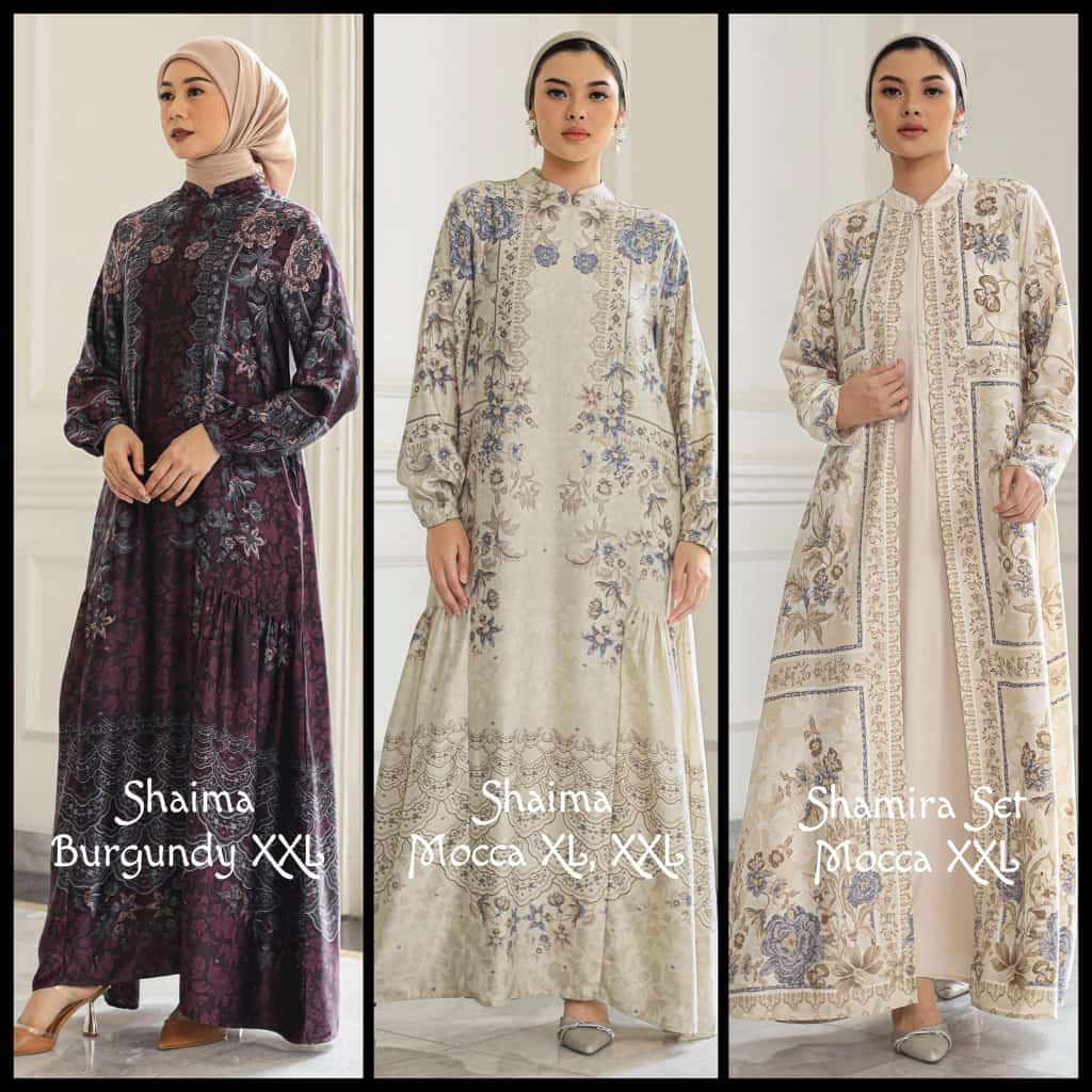 [SOLD] Shaima Shamira Dress Kisah Reje Series Geulis Nahal Shirt Dress Blouse Tunik by Heaven Lights HL