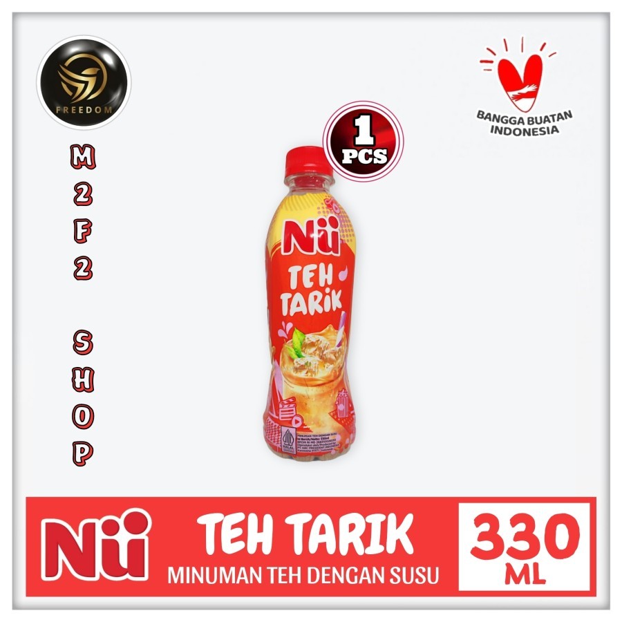 

NU Milk Tea | Teh Tarik Rasa Susu Botol Pet - 330 ml (Kemasan Satuan)