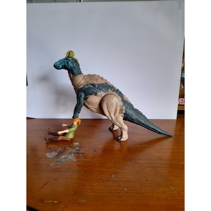 jurassic world edmontosaurus primal attack mattel