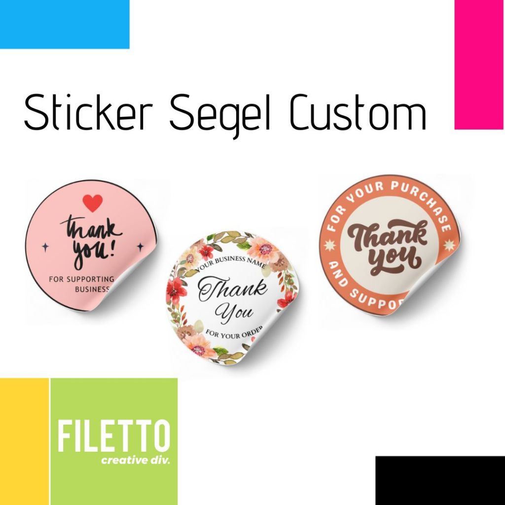 

Sticker Segel Terima Kasih Paket Kemasan Online Shop Desain Estetik Unik Vinyl Mirror Ukuran 5cm 7cm 10cm