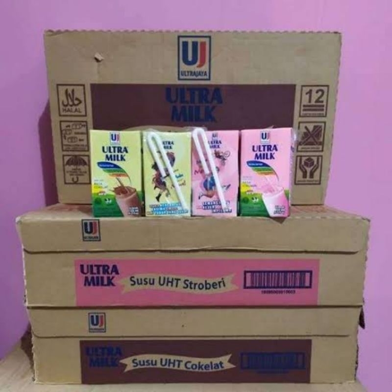 

(Instan Only) 1Karton Susu UHT Ultra Milk 125ml