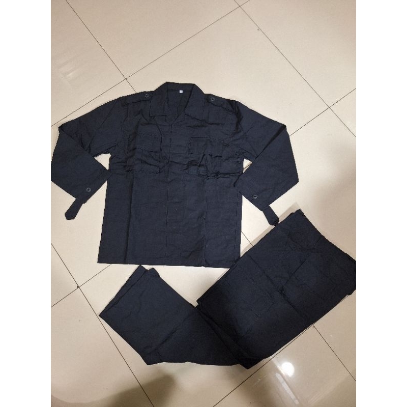 BAJU PDL HITAM RIPSTOK