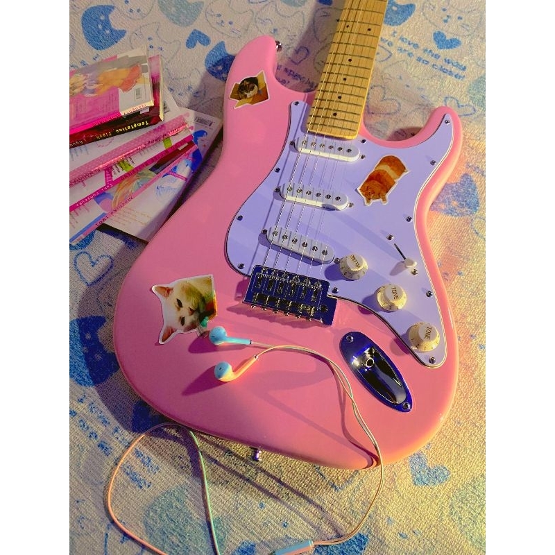 Gitar Listrik Stratocaster Custom second bekas