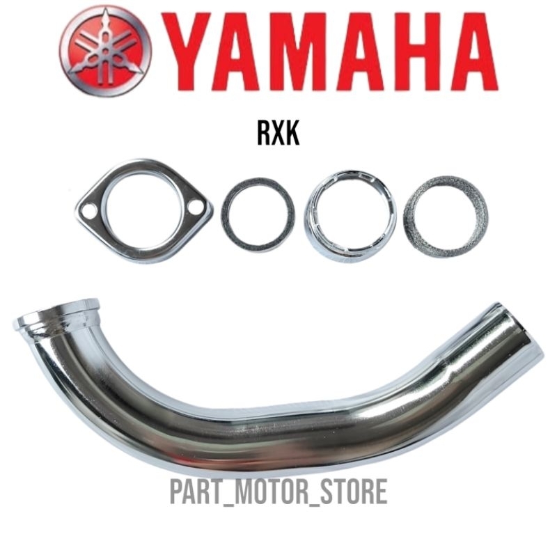 LEHER KNALPOT 3KA SET KOMPLITE RXK RX-KING NEW MUR PAKING ASBES KLEMAN RING SAMBUNGAN KNALPOT RXK OR