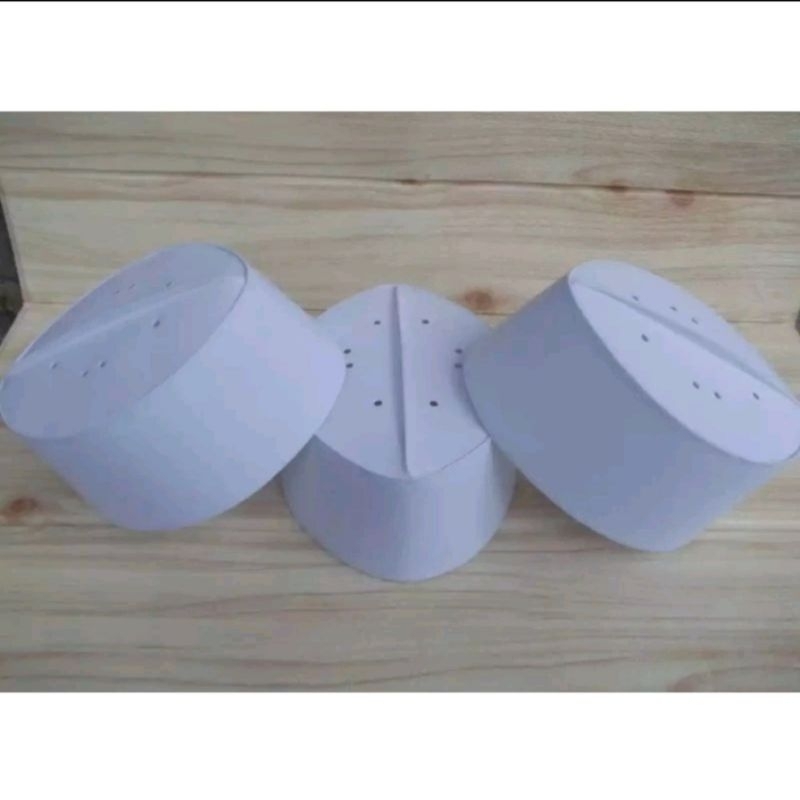 Peci Haji Songkok Putih Polos Peci Songkok Polos