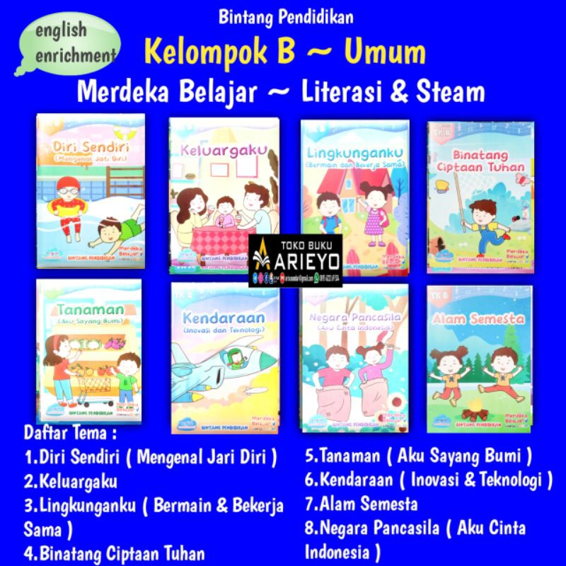 BUKU KURIKULUM MERDEKA TK PAUD|BUKU UMUM ISLAMI|KURIKULUM TERBARU TK PAUD