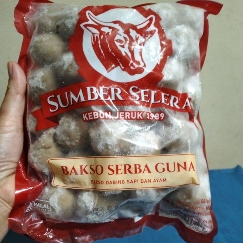 

bakso sumber selera 650gr