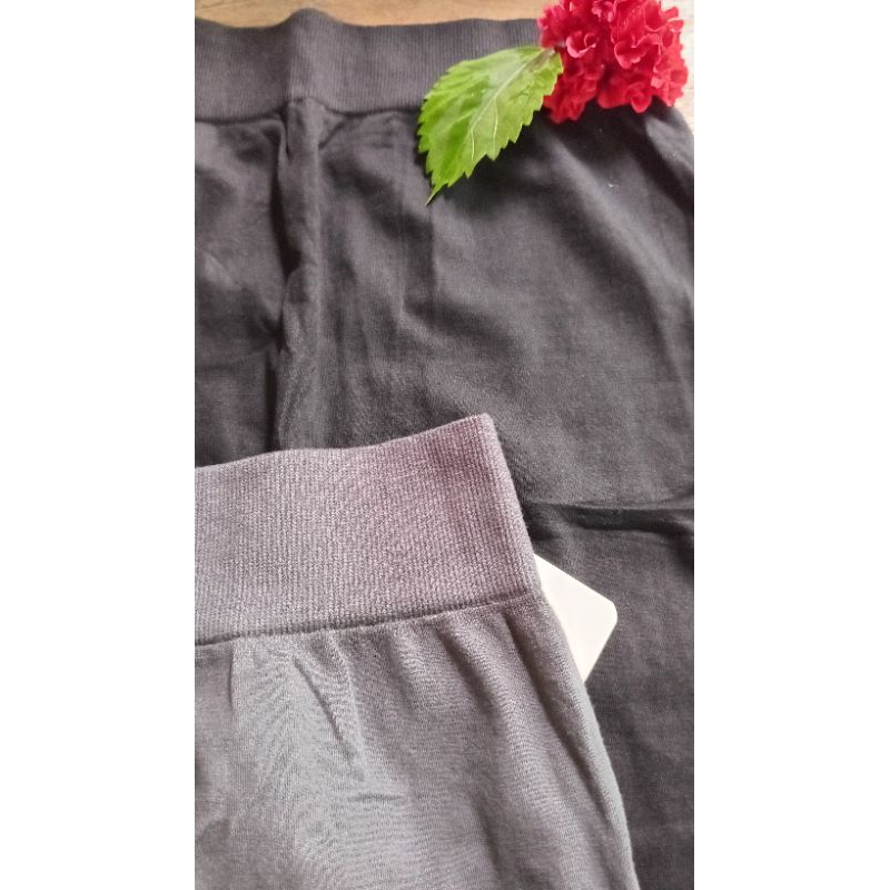 NEW LEGGING POLOS PANJANG IMPOR ELASTIS JUMBO / LEGGING OLAHRAGA MELAR / LEGGING PINGGANG KARET LEBA