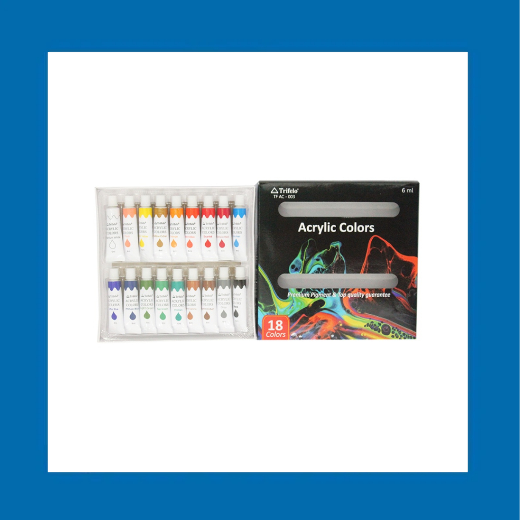 

CAT ACRYLIC 18 WARNA TRIFELO TFAC-003