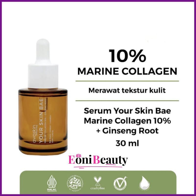 AVOSKIN YOUR SKIN BAE Marine Collagen 10% + Ginseng Root