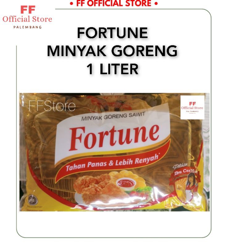 

(INSTANT) FORTUNE Minyak Goreng 1 Liter