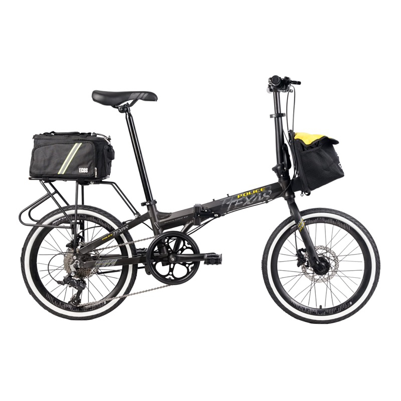 Sepeda Lipat Element Police Texas Bike To Work 20 Inch Discbrake Hidraulik