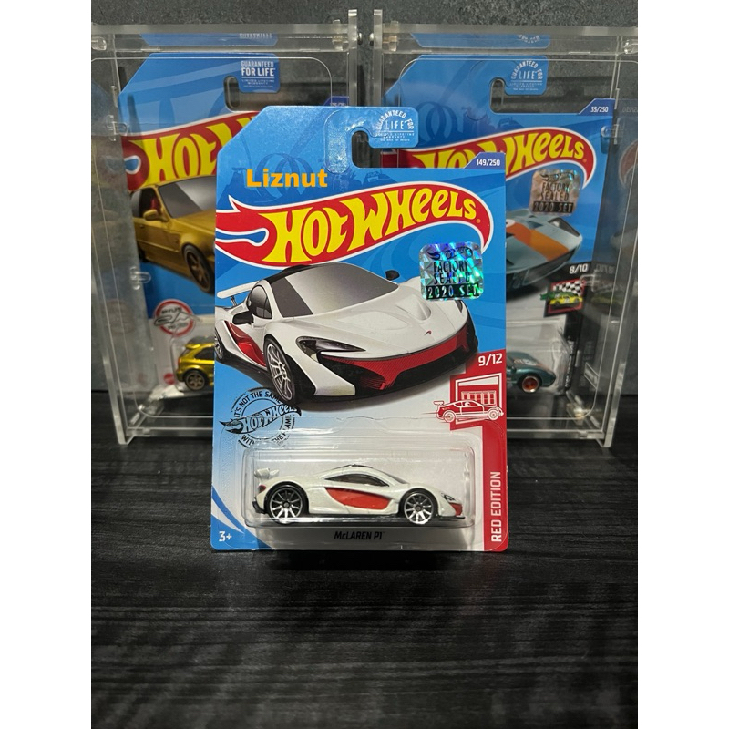 HotWheels McLAREN P1 RED EDITION TARGET EXCLUSIVE FS/FACTORY SEALED, MINUS BUBBLE CRACK/KREK Halus t