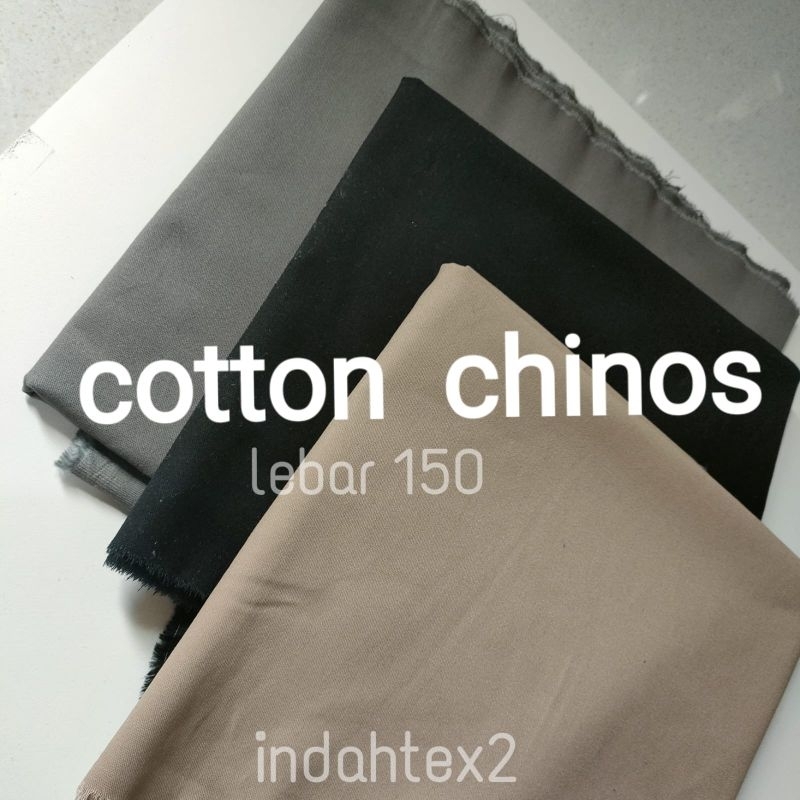 Kain Katun Chino Stretch  Katun Twill stretch melar