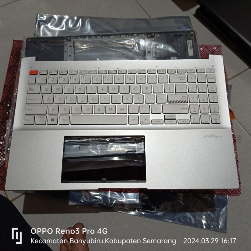 FRAME KEYBOARD LAPTOP Asus Vivobook Pro 16 OLED K6602 K6602VV ORIGINAL
