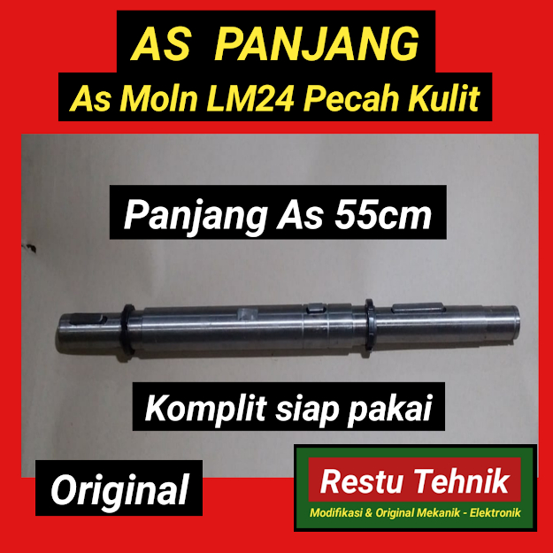 As Panjang Mesin Moln PK LM24