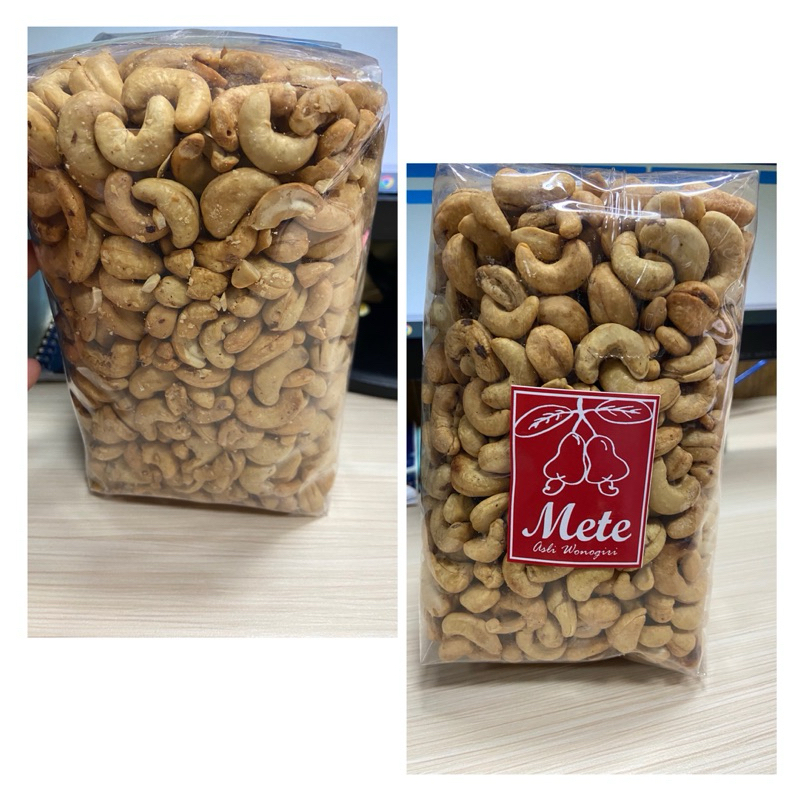 

Kacang Mede Asli wonogiri , Digoreng dengan Minyak Berkualitas tanpa bahan pengawet