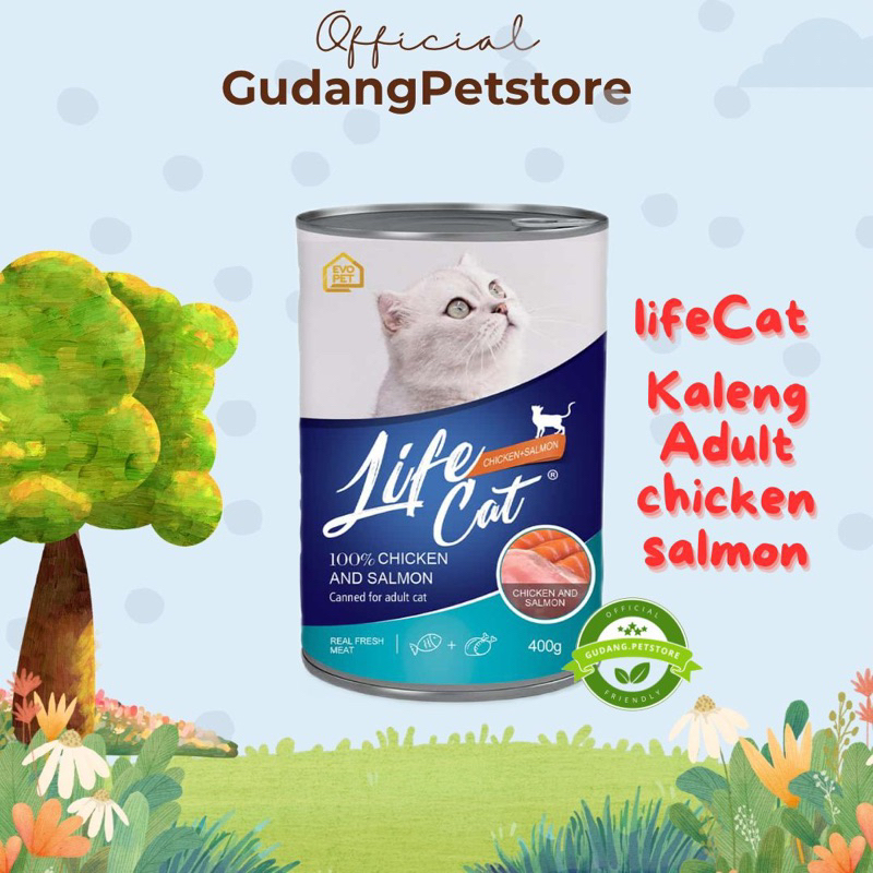 PROMO: LIFE CAT KALENG Adult Kitten 400gr lifecat wet food makanan kucing kaleng basah Image 5