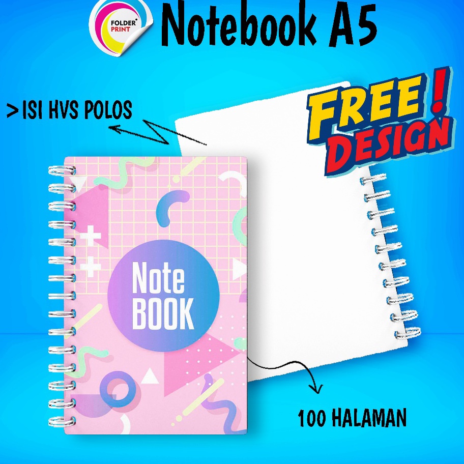 

Free Ongkir Notes Custom A5 Spiral Block Note 1 Halaman