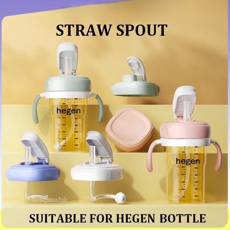 Stok terbaru Hegen Straw Replacer  Sedotan Pengganti Dot Hegen  Hegen Straw Spout  Hegen Straw Cup