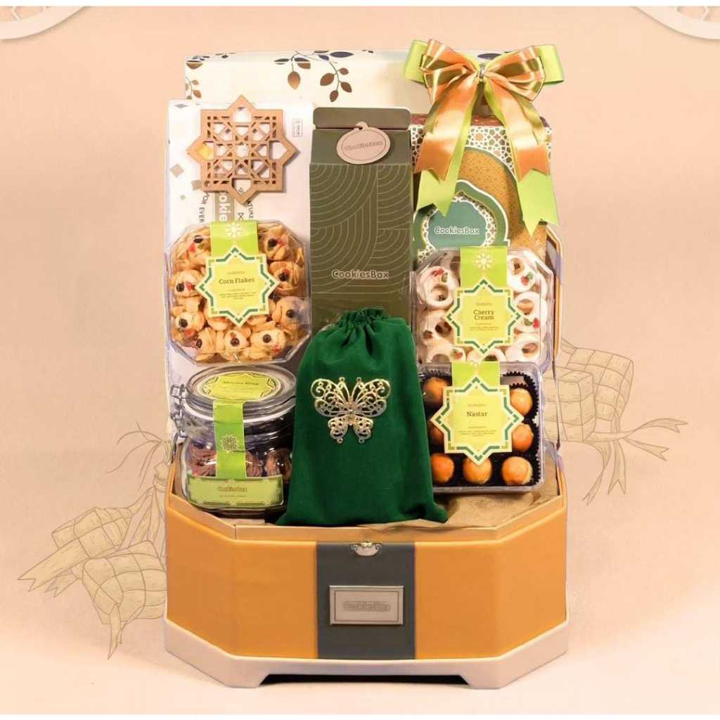 

Parsel Lebaran Elegant Hampers Ramadhan Kue Kering Premium Parcel Idul Fitri Free Kartu Ucapan