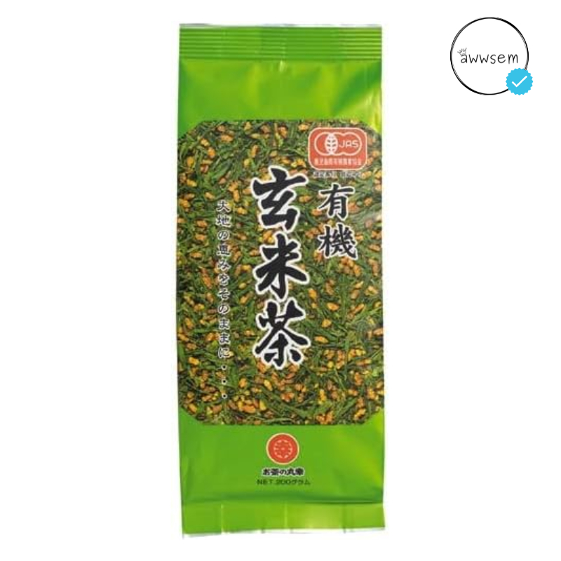 

Ochanomaruko Genmaicha Organic Brown Rice Tea Ocha Original Japan