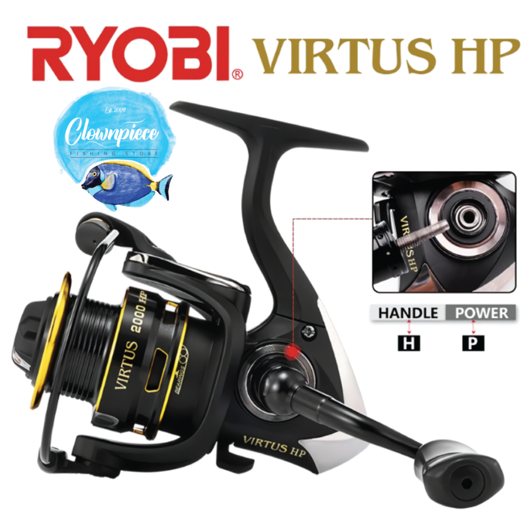 Reel Ryobi Virtus 2 PH / Reel Pancing Ryobi Virtus 2 PH / Reel Spinning Ryobi Virtus 2 PH / Reel Pan