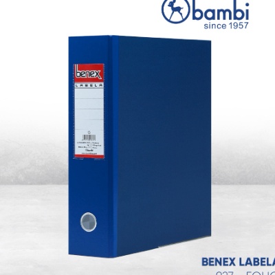

77 Benex Labela Ordner Folio JUMBO SIZE 75 mm Lever Arch File kode 927