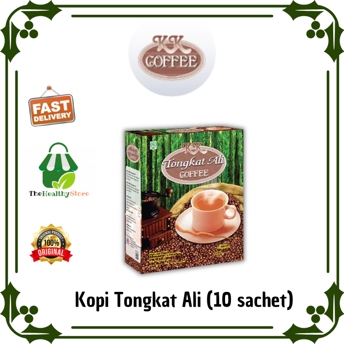 

PROMO KK Tongkat Ali Coffee Minuman Kopi Herbal Original KK Indonesia (Isi : 10 sachet)